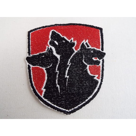 Greek Mythology Cerberus Embroidery Iron-on Patch