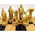 thumbnail image 1 of Greek Mythology Gods Chess Men Pieces Set Zeus Hera and More - NO BOARD, 1 of 6