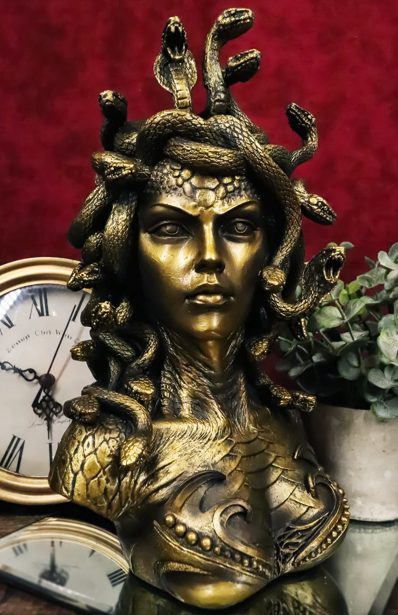 Ebros Gift 10 25 In Medusa Gorgon Sisters Garden Statue Hand Painted Ebros Gift 10 25 In Medusa Gorgon Sisters Garden Statue Hand Painted