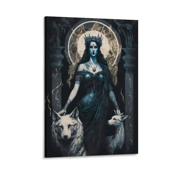 Greek Mythology Hecate Poster (3) Poster Decorative Painting Canvas Wall Art Living Room Posters Bedroom Painting 16x24inch(40x60cm)