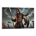 thumbnail image 1 of Greek Mythology Poster Ares - God of War Canvas Poster Wall Art Picture Prints Hanging Photo Gift Decor Home Posters Artworks 12x18inch(30x45cm), 1 of 6