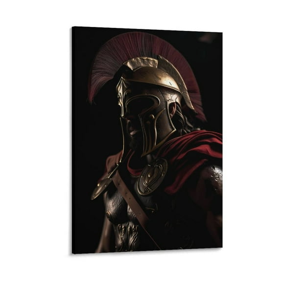 Greek Mythology Poster Warrior Sparta (21) Painting On Canvas Wall Art Poster Scroll Picture Print Living Room Walls Decor Home Posters 24x36inch(60x90cm)