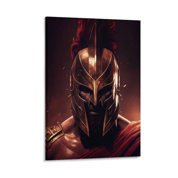 Greek Mythology Poster Warrior Sparta (3) Artworks Picture Print Poster Wall Art Painting Canvas Gift Decor Home Posters Decorative 08x12inch(20x30cm)