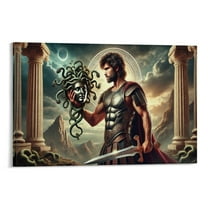 Greek Myths About The Stars Poster Perseus Posters Art Print Wall Photo Paint Poster Hanging Picture Family Bedroom Decor Gift 24x36inch(60x90cm)