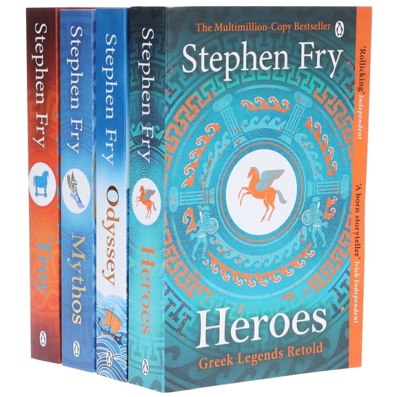 Greek Myths Series By Stephen Fry 4 Books Collection Set - Fiction - Paperback