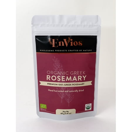 Greek Organic Rosemary. EnVios 40 g / 1.41 oz.