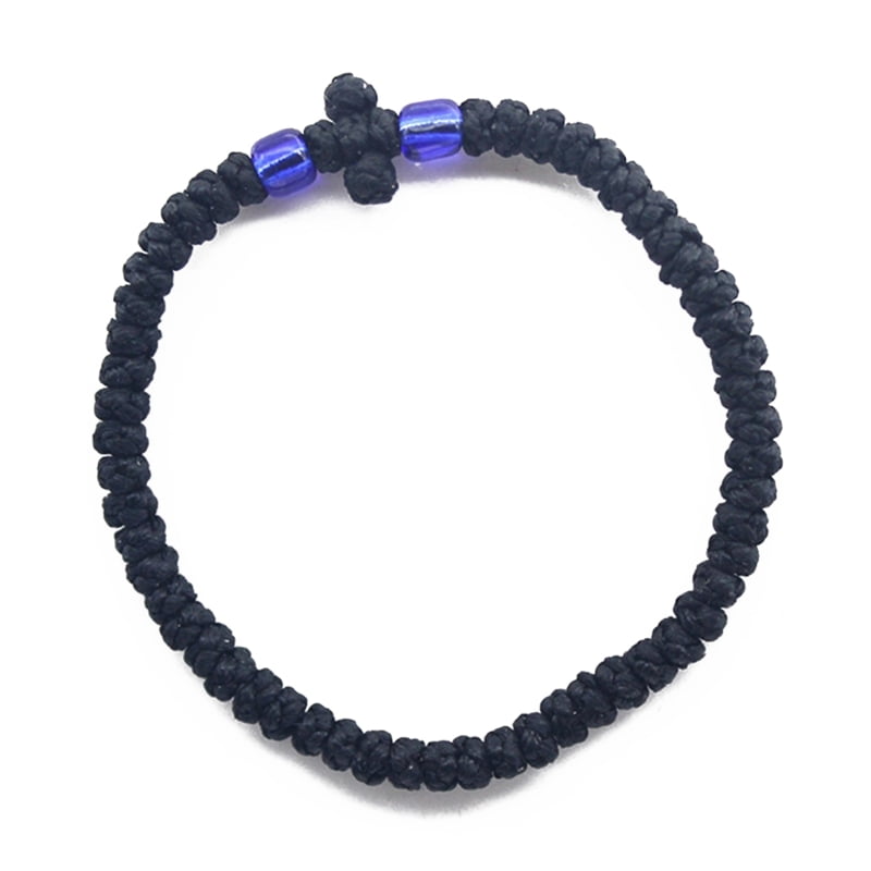 Greek Orthodox Prayer Rope Bracelet Adjustable Bangle for Religious Individuals Walmart