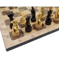 thumbnail image 1 of Greek Roman Mythology Gods CHESS SET W/ 17" Rustic Ebony and Maple Color Board, 1 of 8