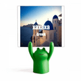 thumbnail image 1 of Greek Seaside Scenery Happy Onomatopoeia Memo Holder Cartoon Animal Frog Stand Decoration, 1 of 3