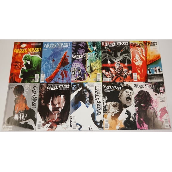 Greek Street #1-16 VF/NM complete series Peter Milligan ; Vertigo
