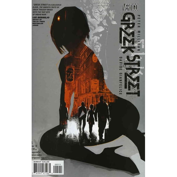 Greek Street #5 VF ; DC/Vertigo Comic Book