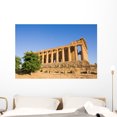 thumbnail image 1 of Greek Temple Sunset Wall Mural Decal Sticker, Wallmonkeys Peel & Stick Vinyl Graphic (48 in W x 32 in H), 1 of 4