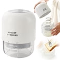 thumbnail image 1 of Greek Yogurt Maker with Lid, 1.5Qt Yogurt Strainer with Ultra Fine Mesh & Press System, Thick High Protein Yogurt in Hours, BPA-Free Whey Separator for Labneh Cheese, 1 of 6
