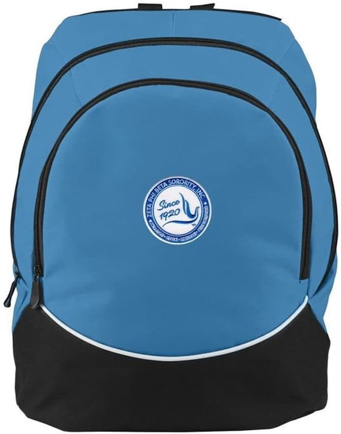 Greekgear Zeta Phi Beta Sling Pack - Royal Blue Active Backpack, Officially Licensed