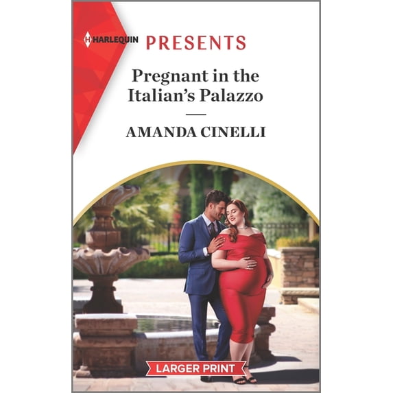 Greeks' Race to the Altar: Pregnant in the Italian's Palazzo (Paperback)(Large Print)