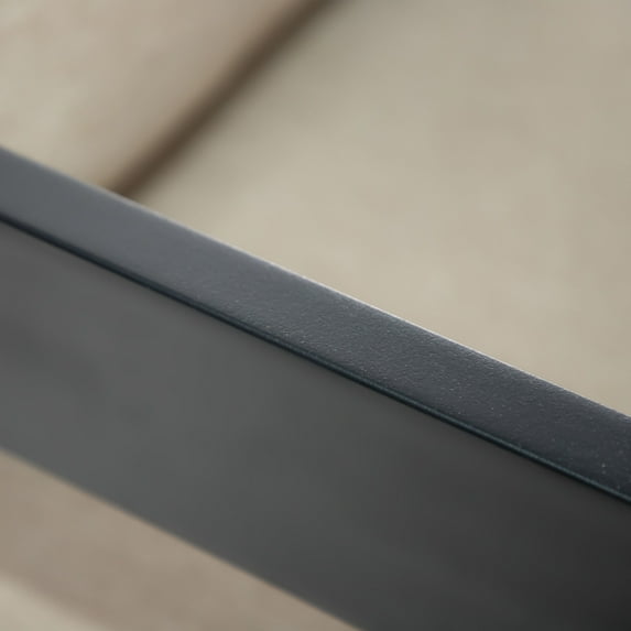 Greemotion 3-Piece Lotus Stackable Outdoor Metal Bistro Set in Black