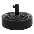 thumbnail image 1 of Greemotion Fab 17.75" Black Plastic Fillable Free Standing Umbrella Base, 1 of 8