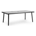 thumbnail image 1 of Greemotion Sintra 76-inch Metal Outdoor Patio Dining Table in Black, 1 of 10