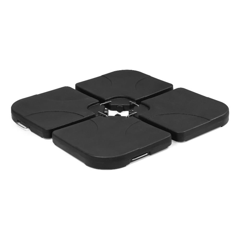 Black Heavy-Duty Plastic Cantilever Umbrella Base
