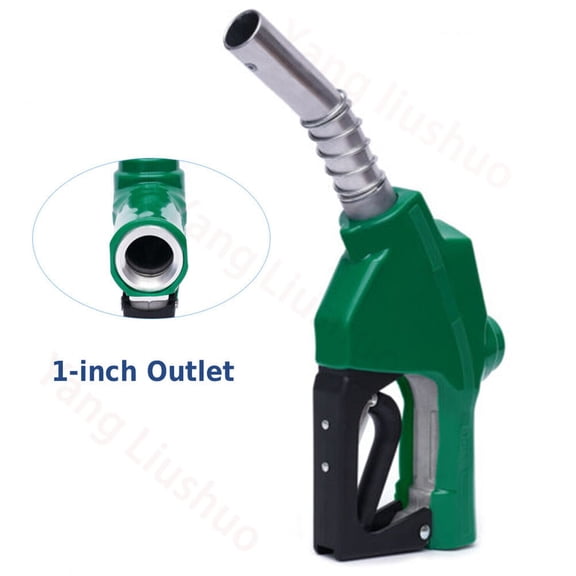 Green 1" Automatic Fuel Diesel Nozzle, Auto Shut Off, 7H Model in Stock, Beat Seller!!