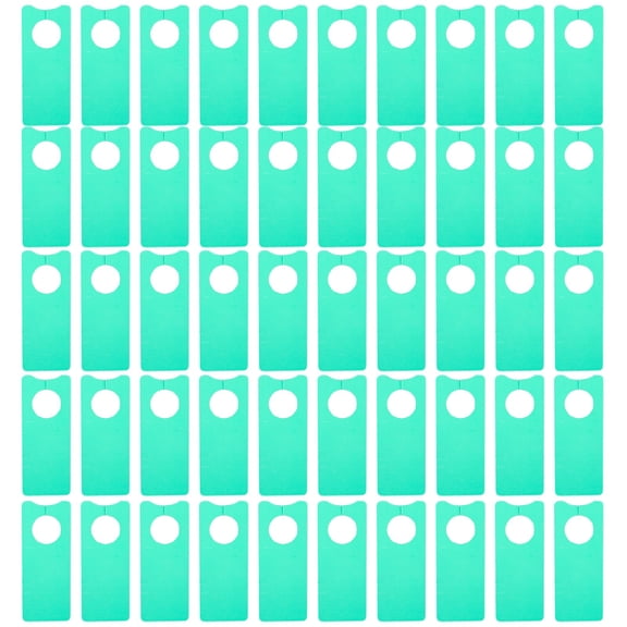 Green 100-Pack Reusable Plant Identification Tags with Hanging Collar Design, Perfect for Garden Organization and Nursery Labeling, Sturdy Plastic