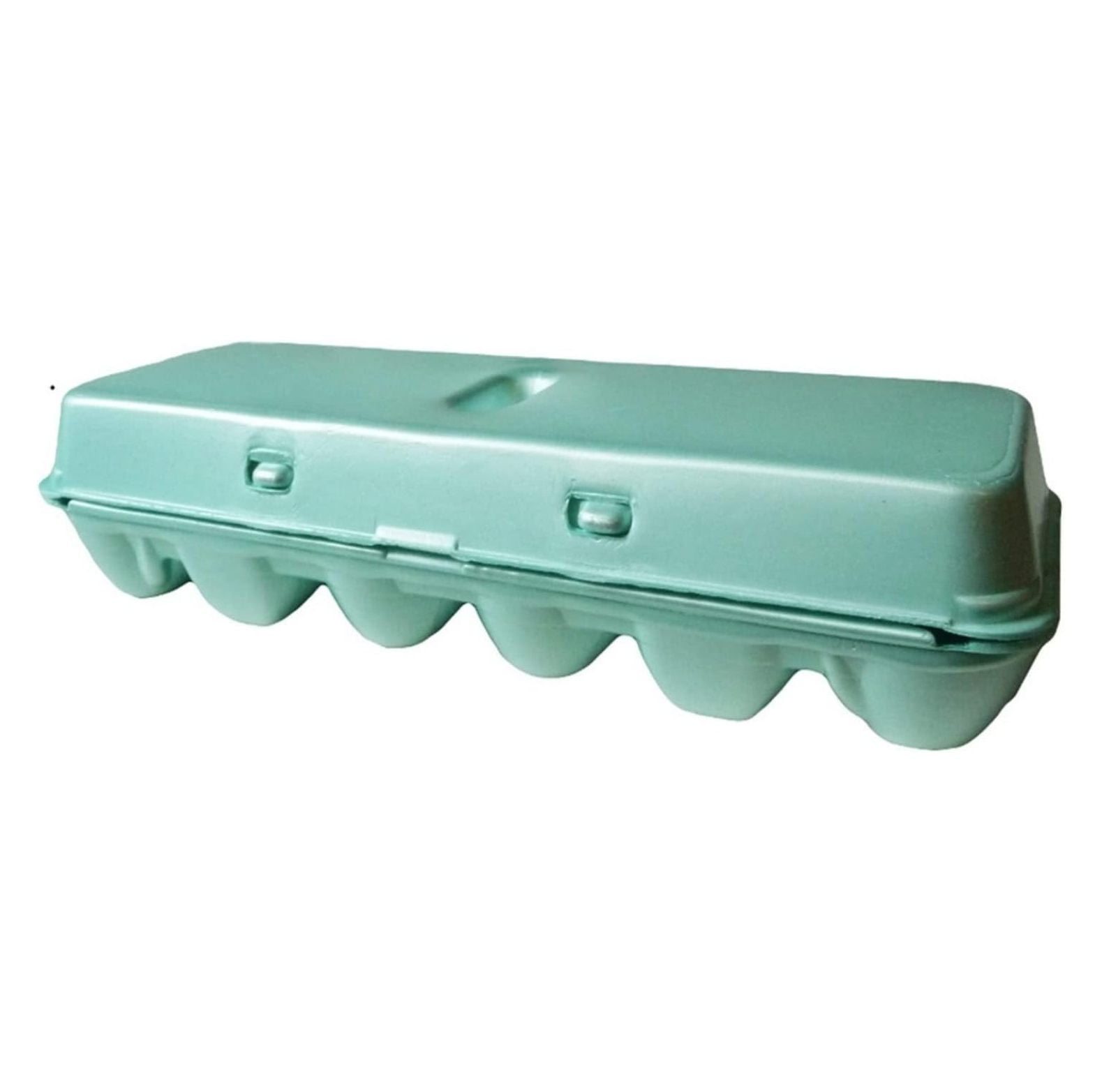 Green 12Egg Blank Styrofoam Carton Bulk 125 Pack