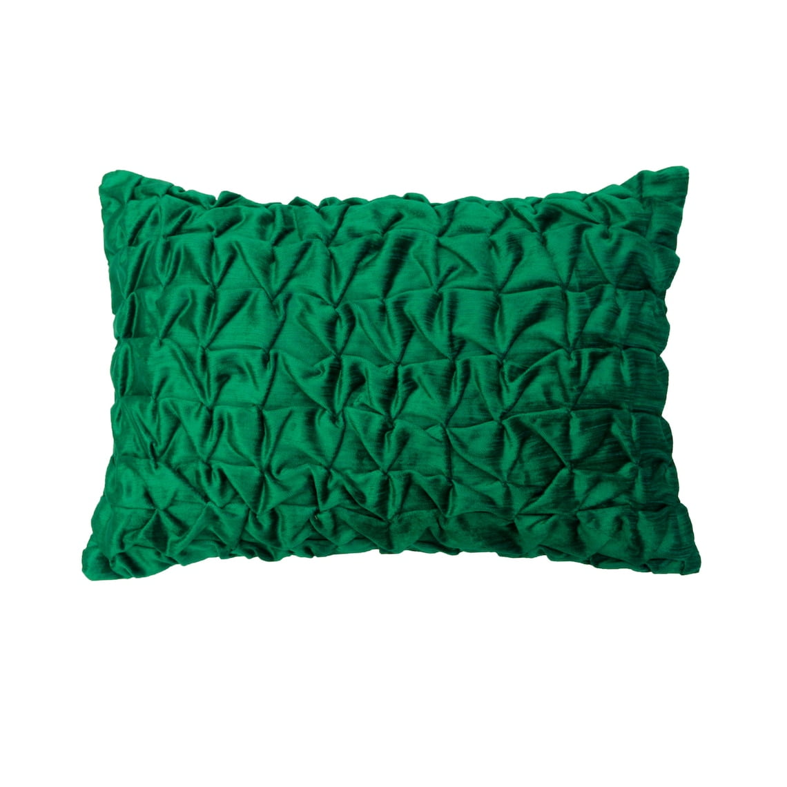 Green 12 x20 30x50 cm Lumbar Pillow Covers Velvet Knotted Textured Oblong Pillows For Couch Solid Pattern Modern Style Emerald Waters Walmart