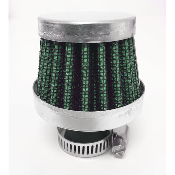 Green 15mm Mini Air Intake Crankcase Breather Filter Valve Cover Tank Catch