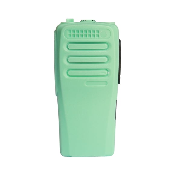 Green 16 Channel Replacement Housing Case Compatible with CP200D with Buttons Channel PTT Button