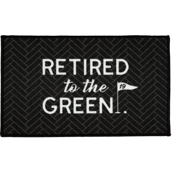 Pavilion Gift Company - Green - 27.5" x 17.75" Floor Mat