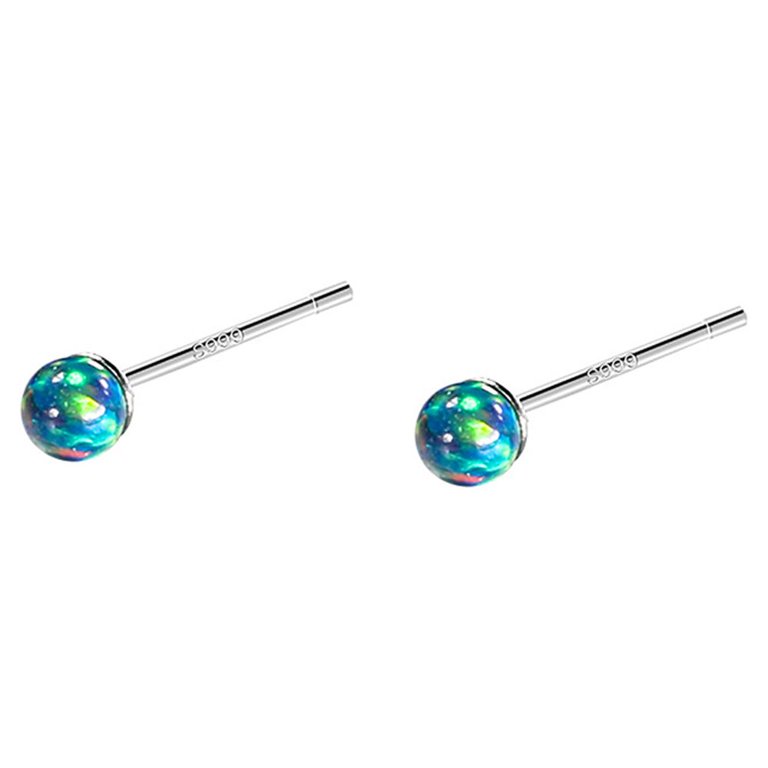 2mm opal stud earrings 2025