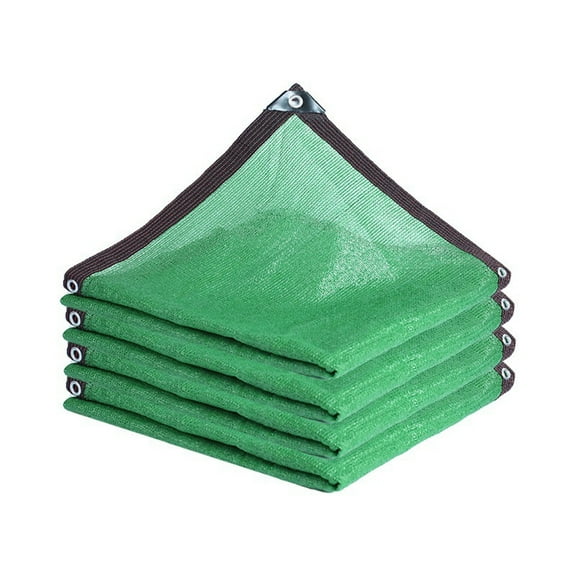 Green 2x4m HDPE Sun Shade Sail - 95% UV Block Rectangle Cover for Pool/Backyard