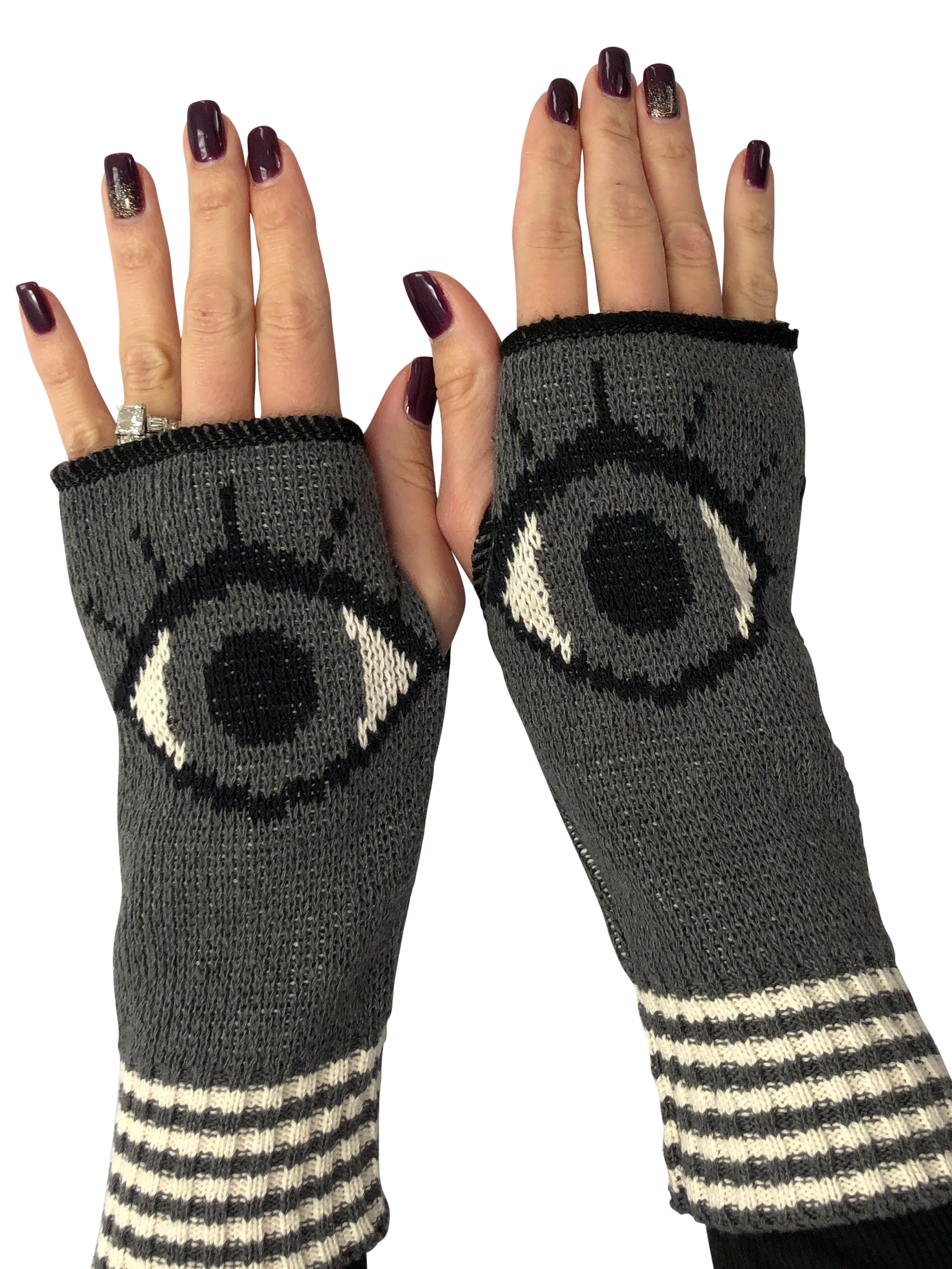 Recycled fingerless gloves online