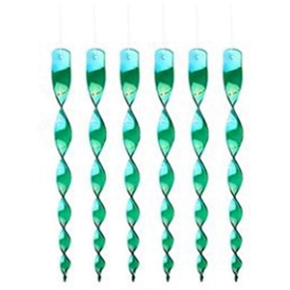 Green 30cm Bird Repellent Reflex Startle Stick - Decorative Rotating Control - Keep Birds Away