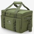 thumbnail image 1 of Green 32 Quart Soft-Sided Cooler 48-can Capacity For Picnic Camping Beach Fishing Outdoor, 1 of 7
