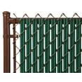 thumbnail image 1 of Green 4ft Ridged Slat for Chain Link Fence, 1 of 4