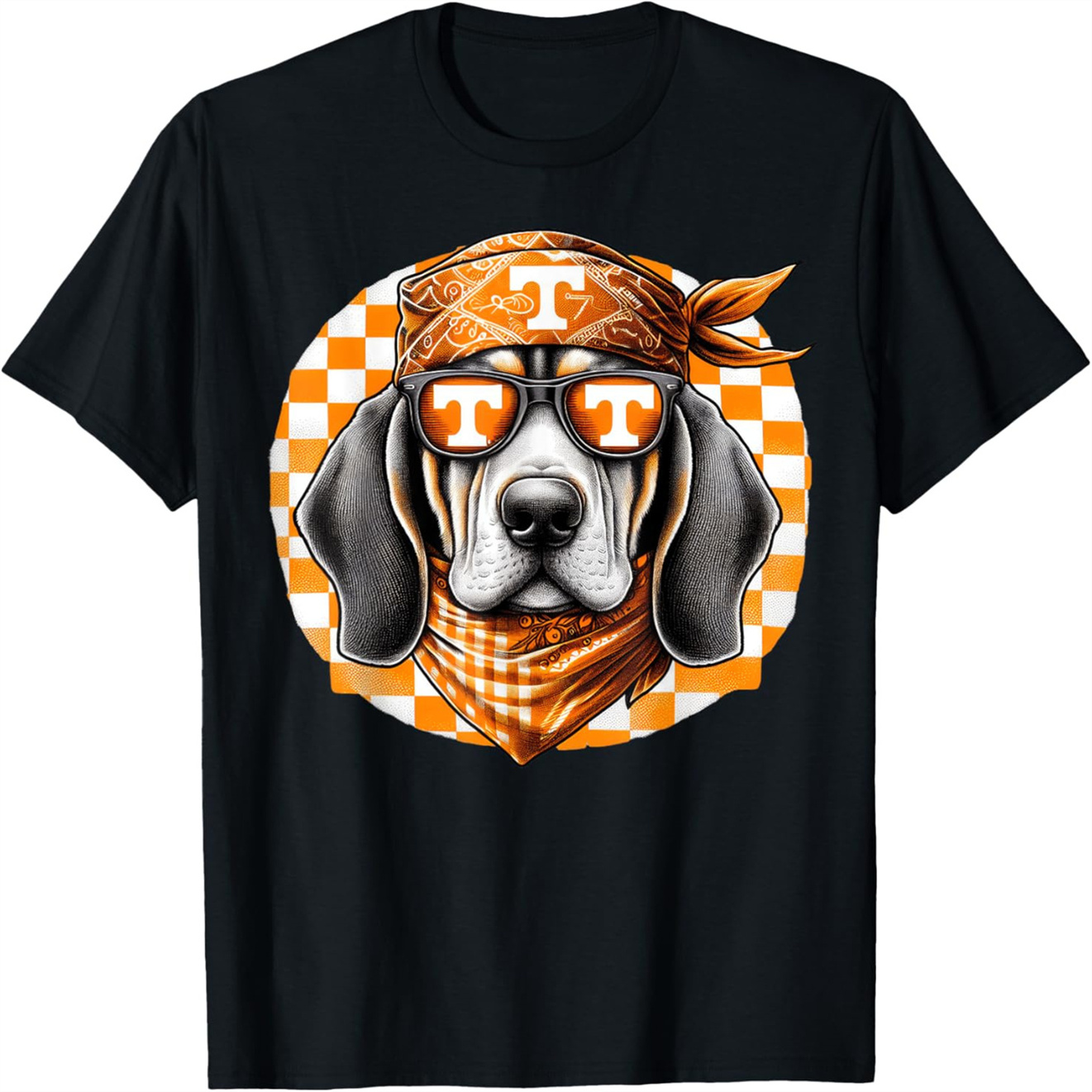 Orange Blooded Tennessee Hound Native Home TN State Pride TShirt L