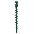 Green 71/2 Inch Bladed Plastic Yard/Gardening Ground Anchors, Hardware