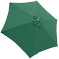 thumbnail image 1 of Green 9 Foot  Umbrella Canopy Replacement 6 Rib, 1 of 2