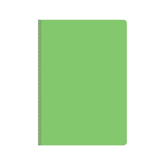 Green A5 Thread Packed Notebok, 30 Sheets Lined Paper Softcover Journal for Writing or schol, 5 Pack Random Colors, High Quality for Back to schol or Summer Notes