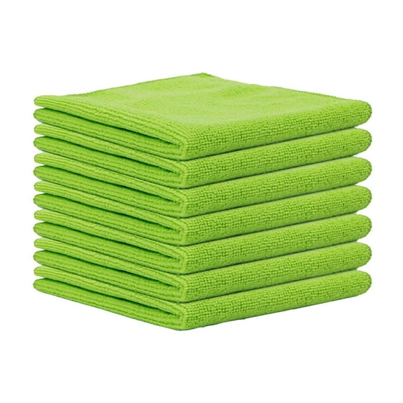 Green Absorbent Dishwashing Cloth With Thickened Design 25X25Cm For Kitchen And Cleaning