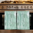 thumbnail image 1 of Green Abstract Kitchen Towels Set of 3, Vintage Geometric Gradient Oil Painting Modern Absorbent Dish Towels for Kitchen, Microfiber Hand Towel, Quick Drying Tea Towel for Cleaning Dishcloths, 1 of 7