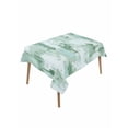 thumbnail image 1 of Green Abstract Table Cloth, Modern Oil Painted Art Contemporary Waterproof Tablecloth for Rectangle Tables, Reusable Washable Fabric Table Cover for Restaurant Kitchen Dining Tables 52"x70", 1 of 6