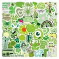 thumbnail image 1 of Green Aesthetic Stickers for Laptop, Water Bottle, Scrapbooking, Journaling, and DIY Crafts, 1 of 5