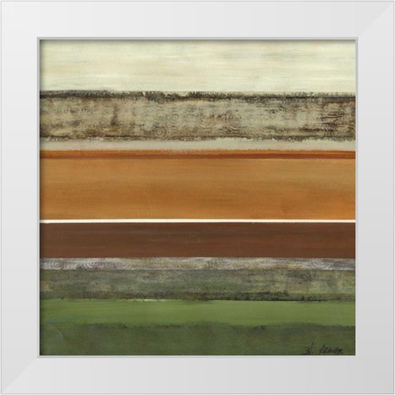 Green-Aldridge, W. 20x20 White Modern Wood Framed Museum Art Print Titled - Infinity II