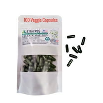 Green Algae Duo - Spirulina & Chlorella - Superfood - Special Blend - 100 Veggie Capsules, 500mg