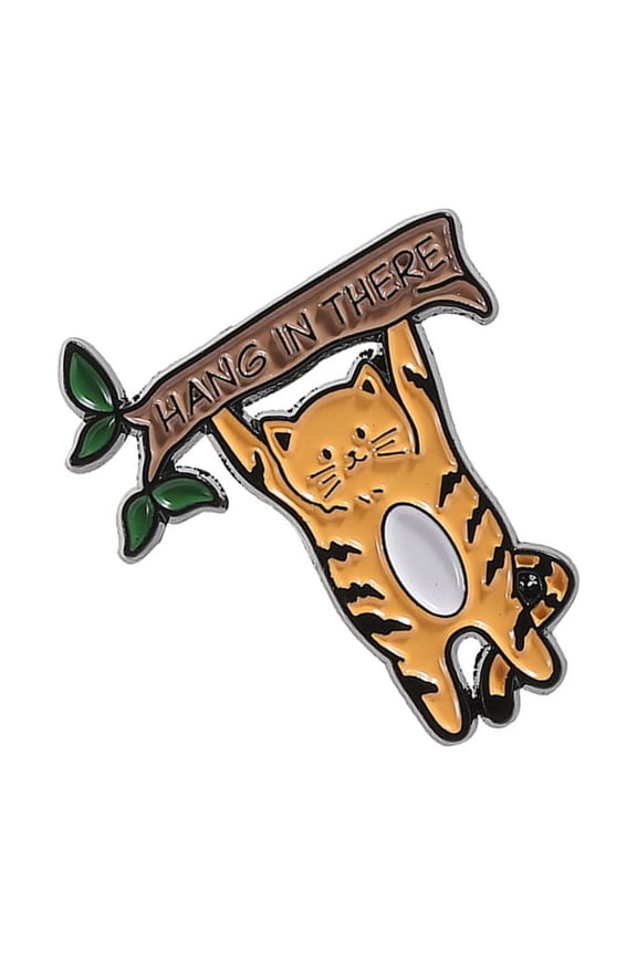 Green Alien Enamel Brooch Unique Alien Badge For Trendy Individuals