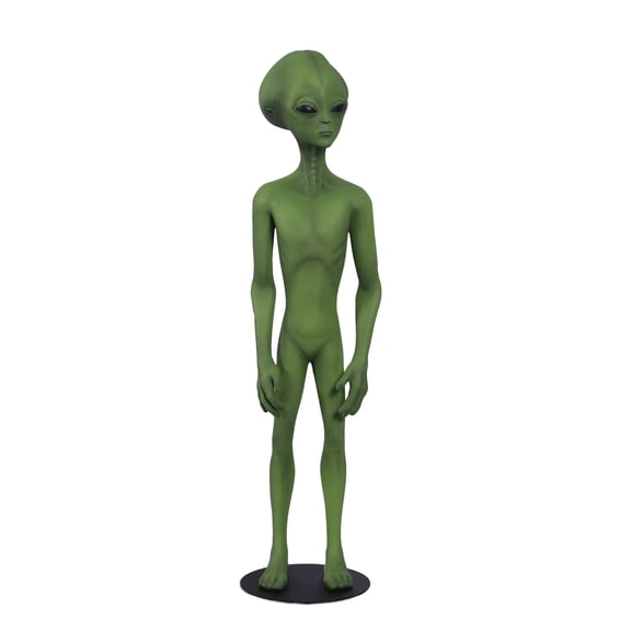 Green Alien Roswell Life Size Statue