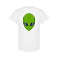 thumbnail image 1 of Green Alien T-Shirt Women -SPIdeals Designs, Female 3X-Large, 1 of 4