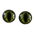 thumbnail image 1 of Green Alligator Glass Eyes, 1 of 8